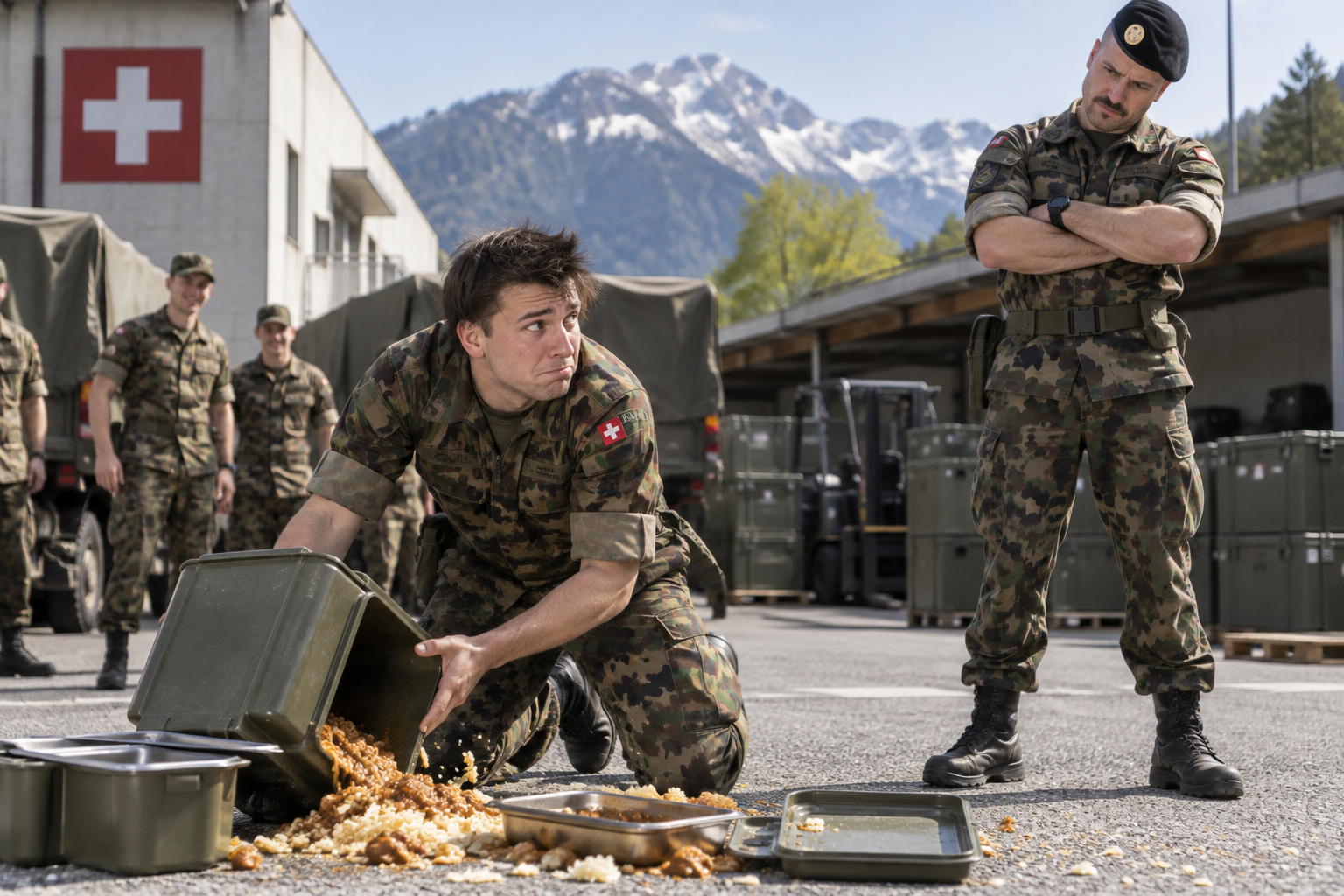 Un militaire fait une bêtise, quelles conséquences?